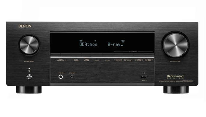 Denon AVR-X3800H - 9.4 Channel Network 8K AV Receiver 