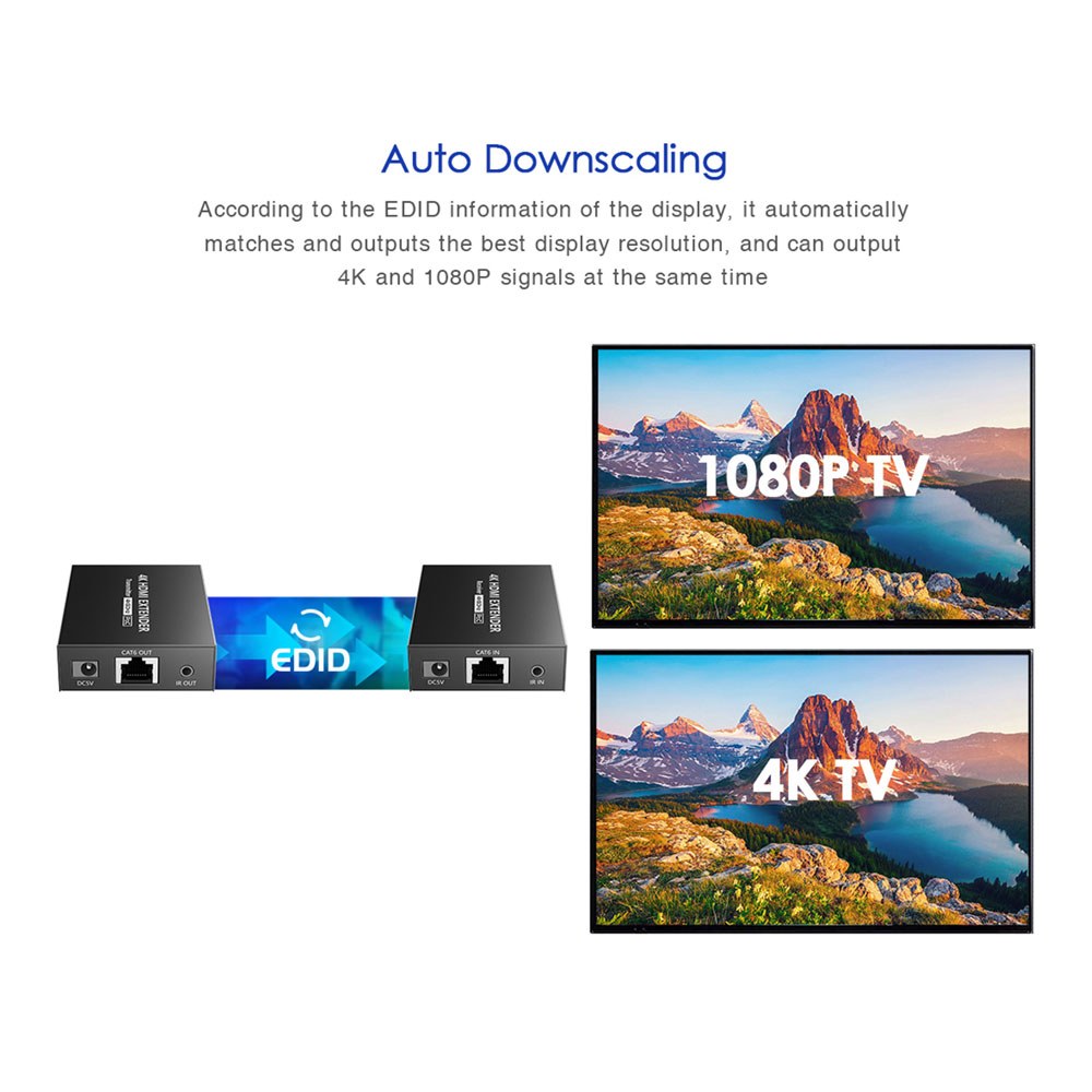 Lenkeng - LKV465P 50M 4K @60Hz Hdr Hdmi Extender With Poc — view 3