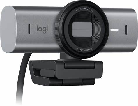 Logitech Brio 4K Webcam - Graphite - USB — view 1