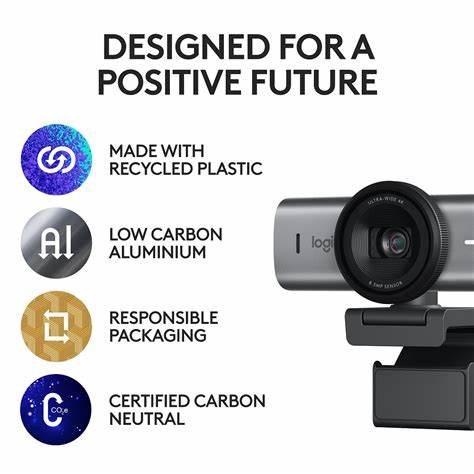 Logitech Brio 4K Webcam - Graphite - USB — view 5