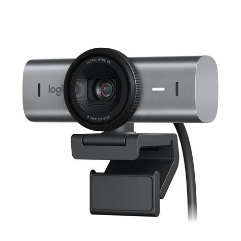 Logitech Brio 4K Webcam - Graphite - USB — view 3