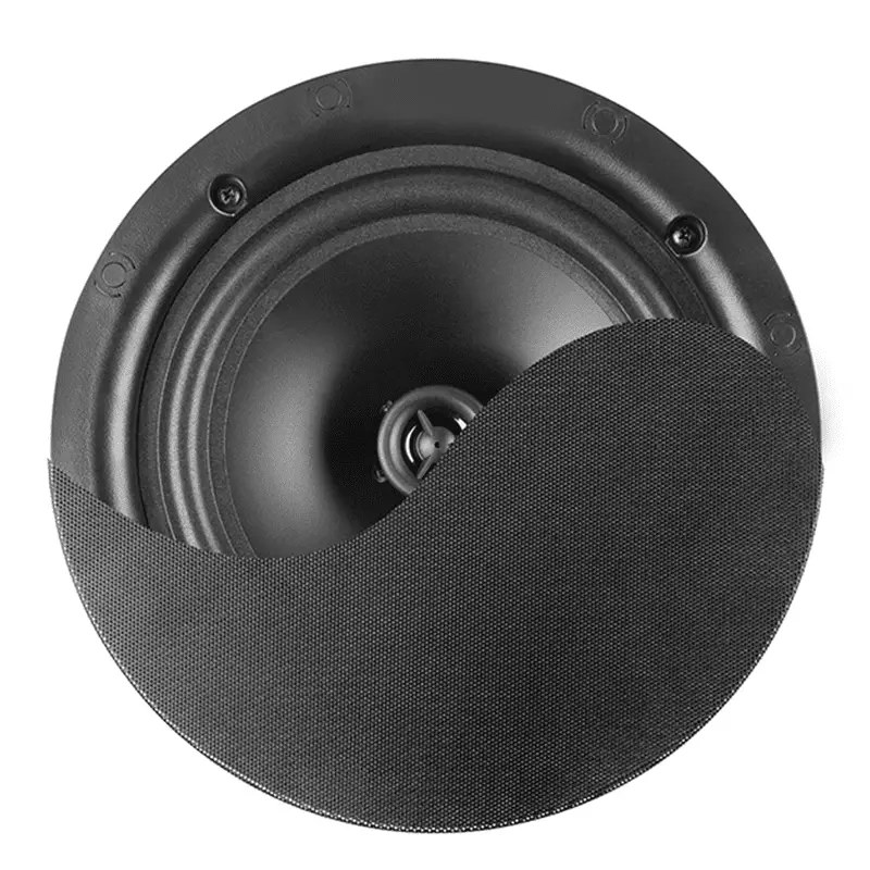 Filo - CEILING - Ceiling speaker frameless 8inch black 40W 100V — view 1