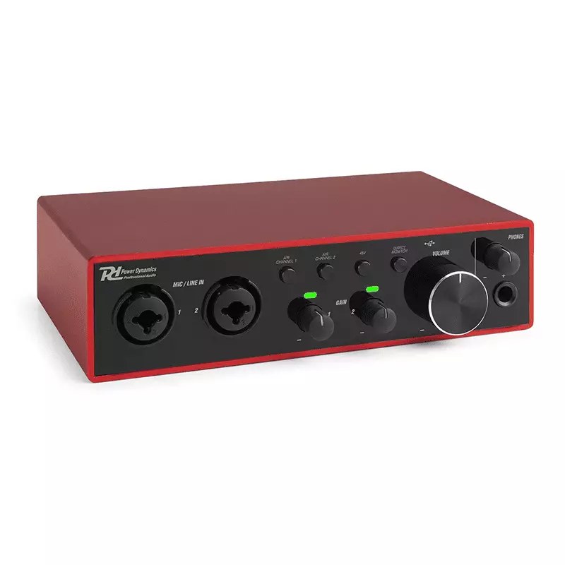 Power Dynamics - PDM PDX22 - USB Audio Interface Dual Channel