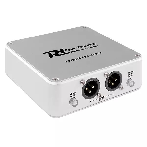 Power Dynamics - PDX30 - Active DI box Stereo